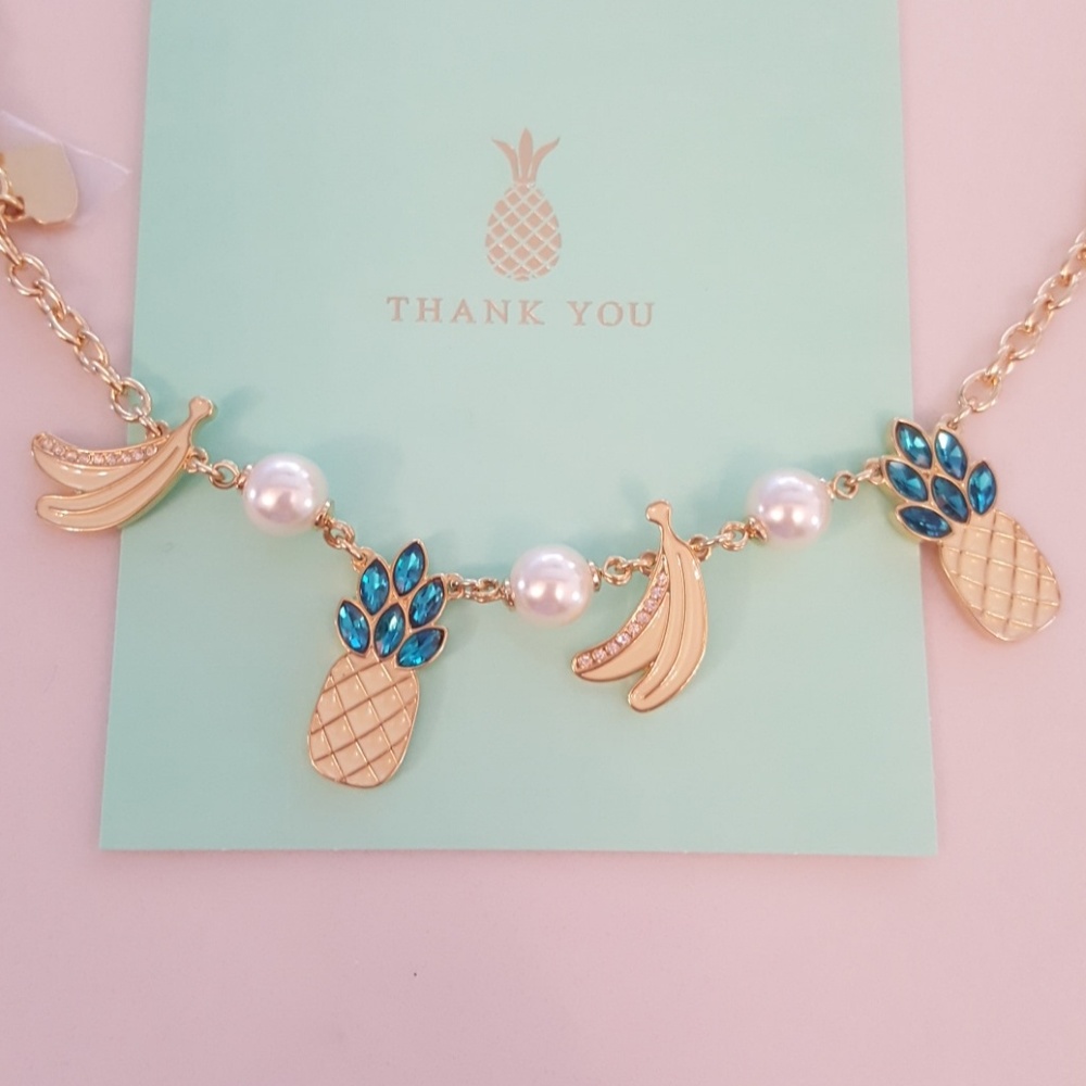 🍍🍌Pineapple and Banana Purse Charm🍌🍍 - Picture 1 of 5